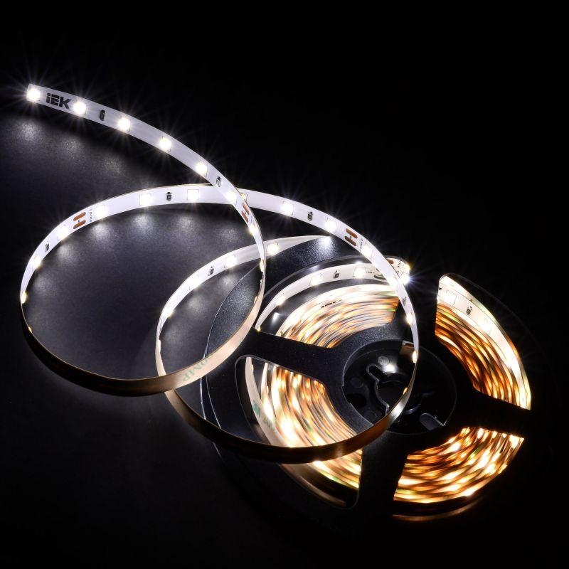 Лента светодиодная LSR-2835WW60-6-IP20-24В (уп.5м) IEK LSR6-1-060-20-1-05-1