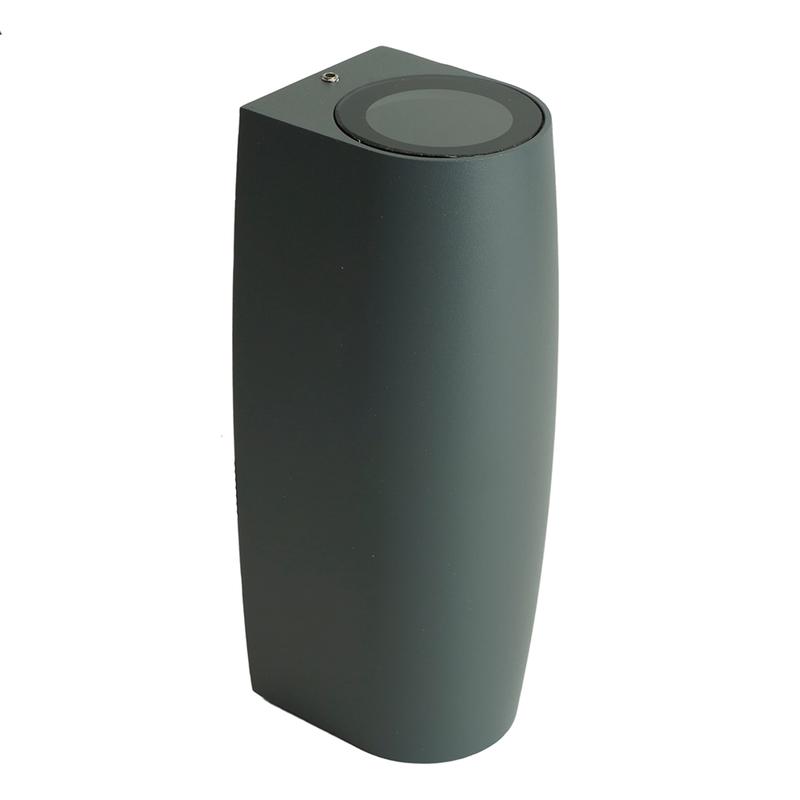 Светильник садово-парковый 230хH025 сер. (на стену) FERON 51306