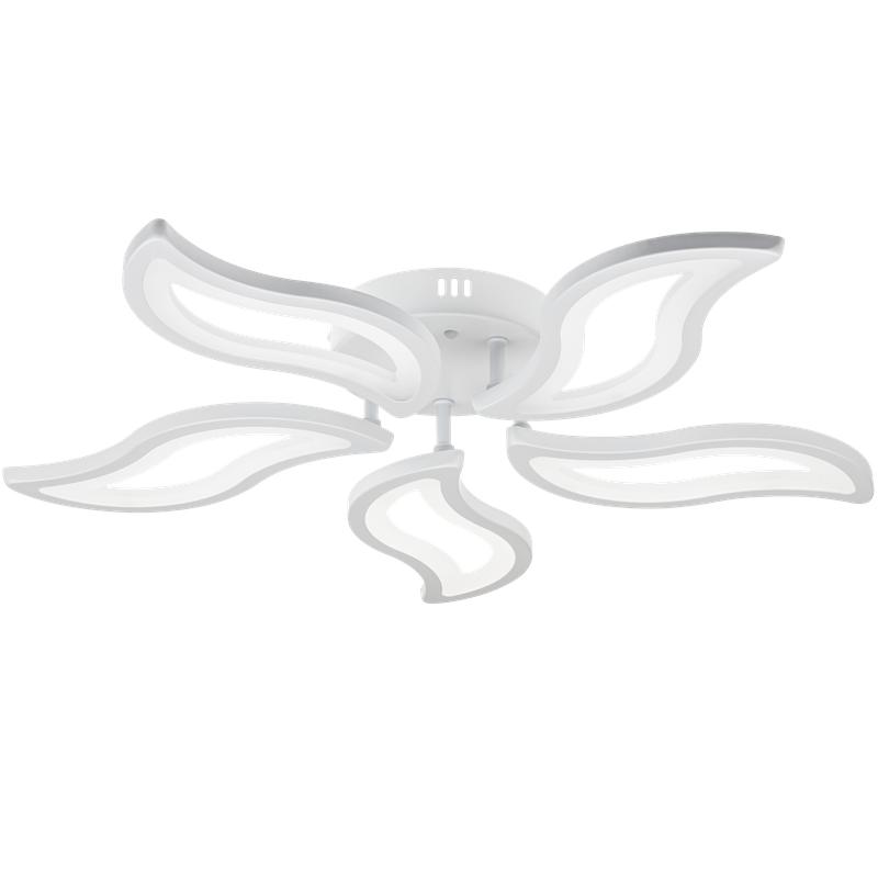 Люстра потолочная светодиодная диммируемая COMO 600х600х75мм 146Вт 2700К/4200К/6400К 31кв.м бел. Ritter 51934 2