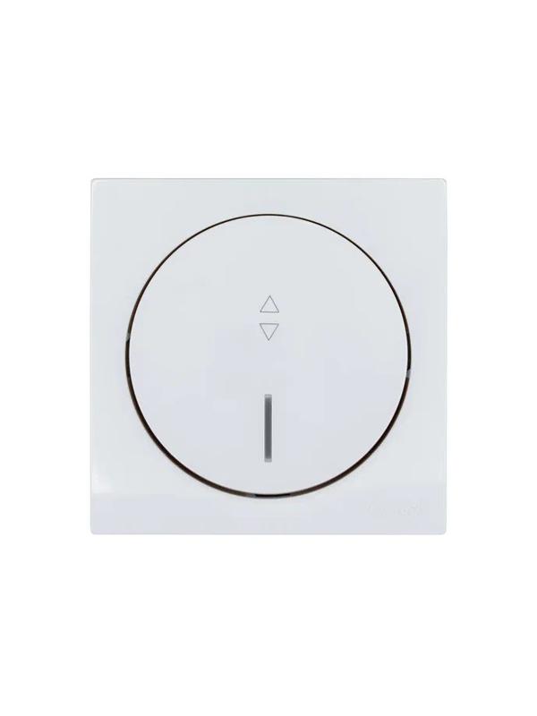 Выключатель проходной 1-кл. СП OSEN 10А IP20 с подсветкой механизм бел. LEZARD 743-0288-114