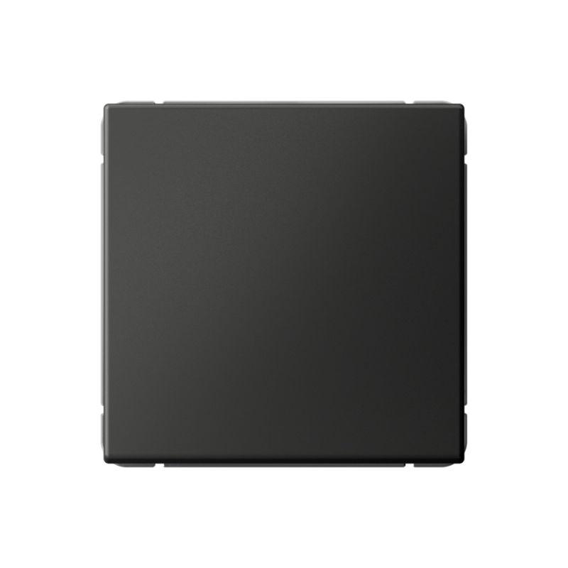 Выключатель кнопочный 1-кл. ArtGallery быстрозажим. клем. механизм базальт SE GAL001415S