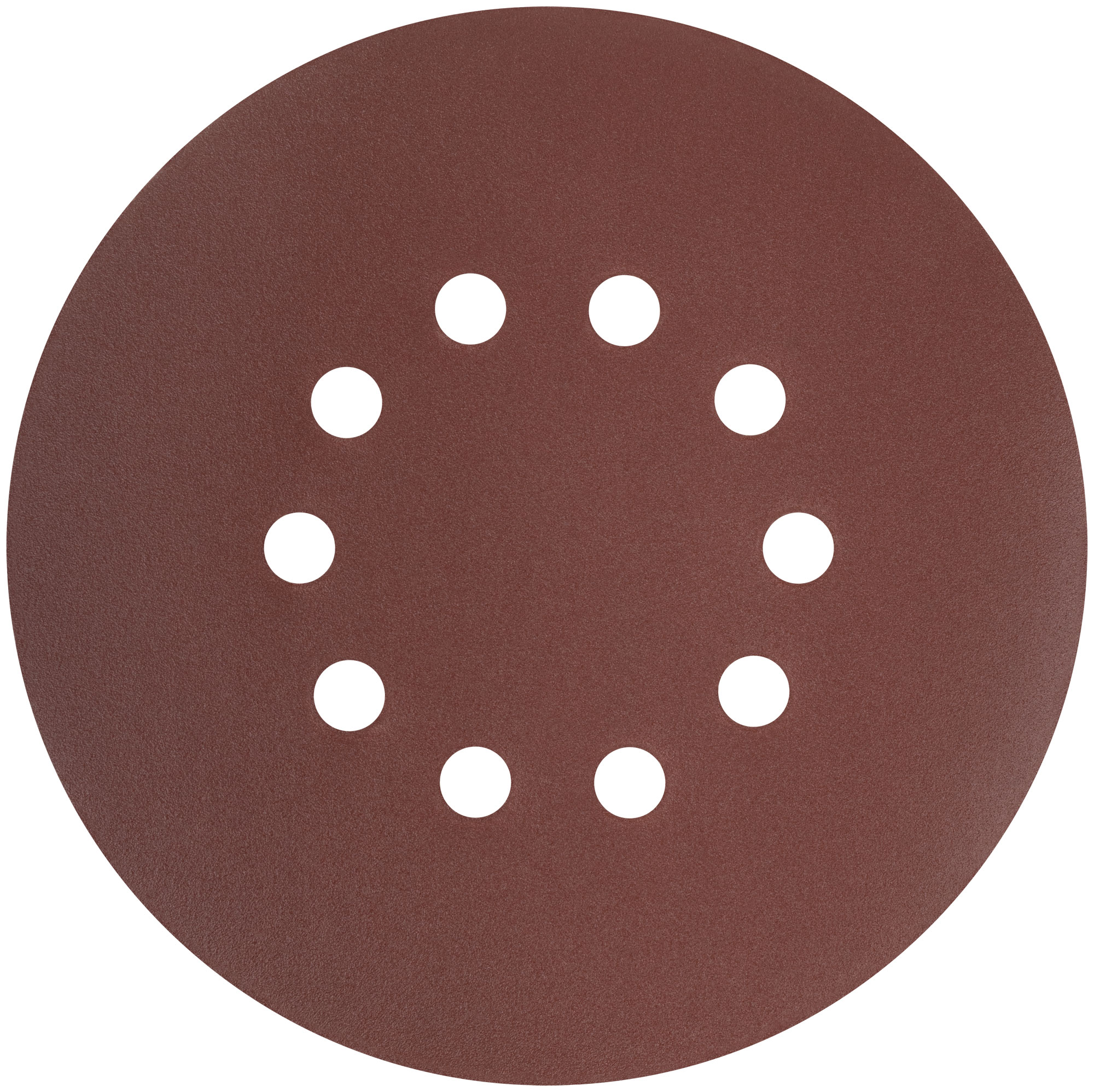 Круги шлифовальные с отверстиями (липучка), алюминий-оксидные, 225 мм, 5 шт. Р 150