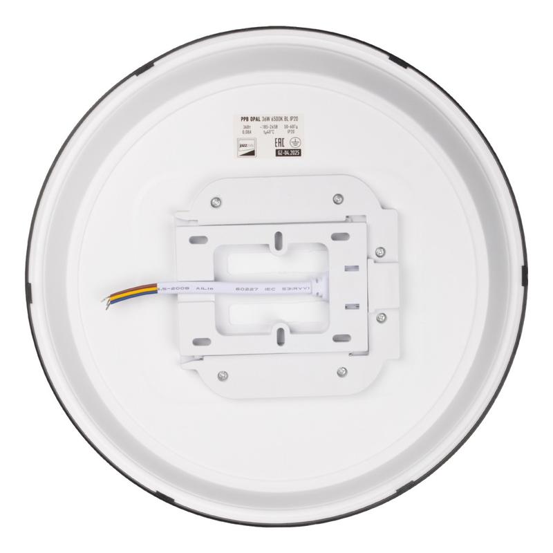 Светильник светодиодный PPB OPAL 36Вт 6500К IP20 BL d300X55 декоративный JazzWay 5065390
