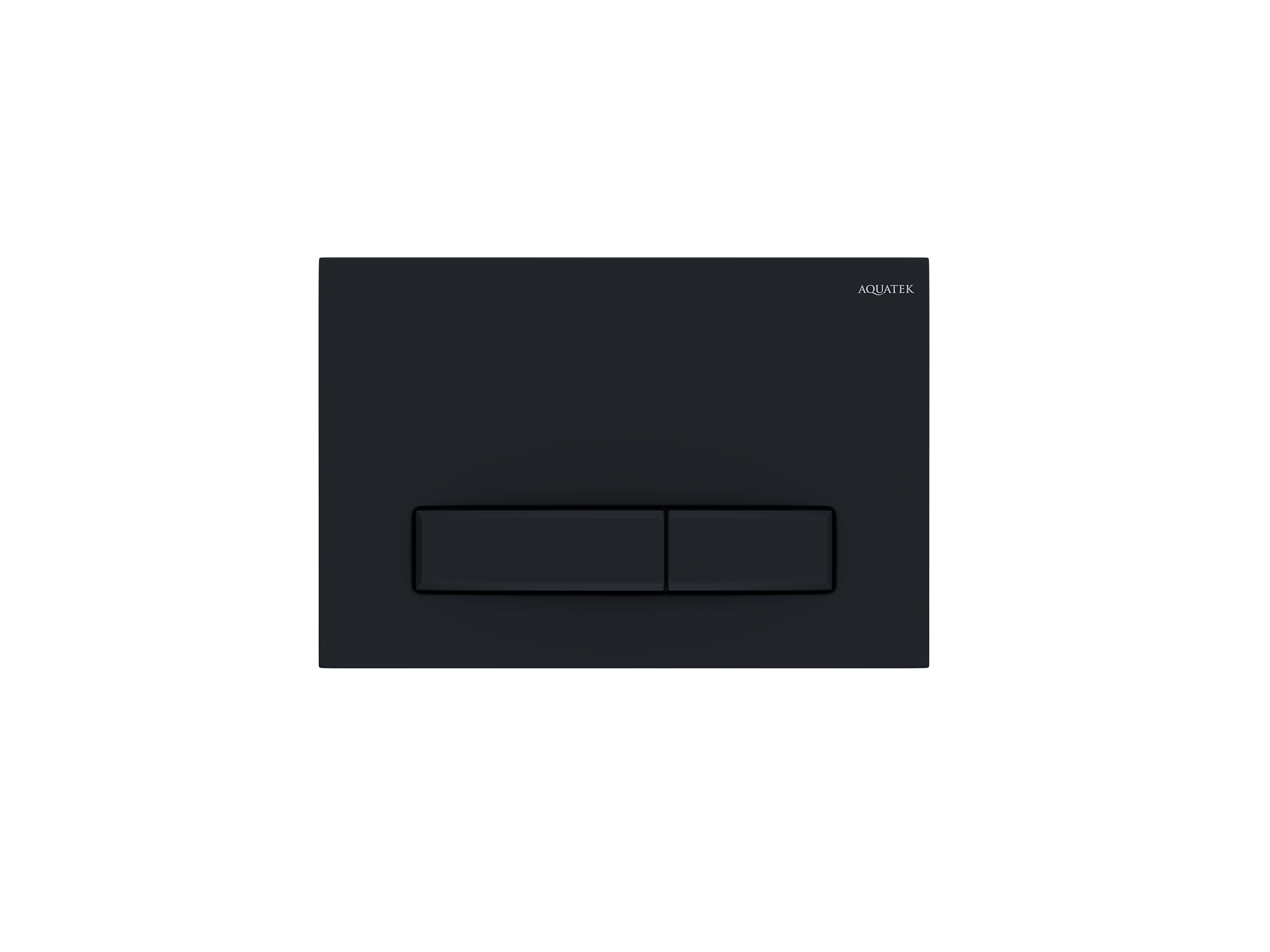 Панель смыва Aquatek Slim Черная матовая (клавиши прямоугольные) KDI-0000025