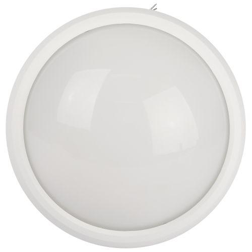 Светильник светодиодный SPB-1-12 (W) ЖКХ 180х80 12Вт 960лм 4000К IP54 круг бел. (инд.упак.) ЭРА Б0036397