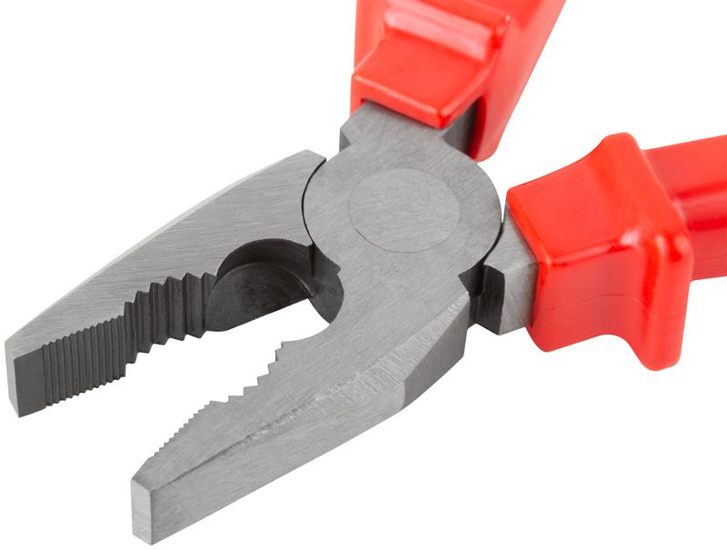 Плоскогубцы комбинированные "Лайт" 160мм пластик. ручки полированная сталь КУРС 47543