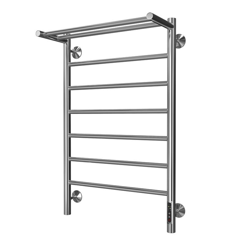 Полотенцесушитель Aora П7 500х800 электро с полкой new встроен. диммер Royal Thermo НС-1443119