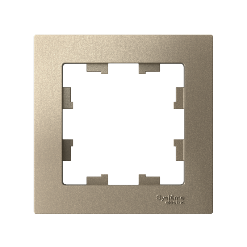 Рамка 1-м AtlasDesign шампань SE ATN000501