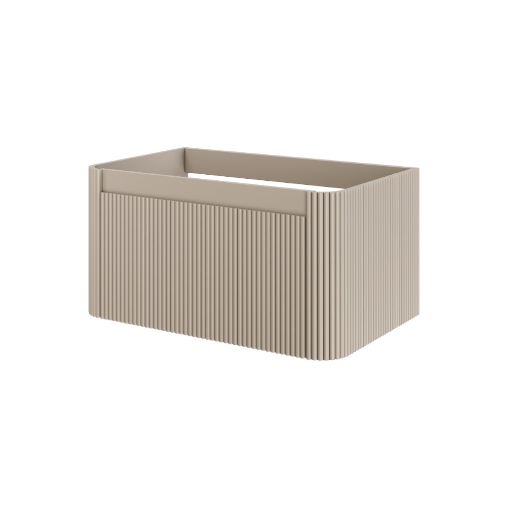 Тумба без раковины VOI рифл. 80см DAPHNE