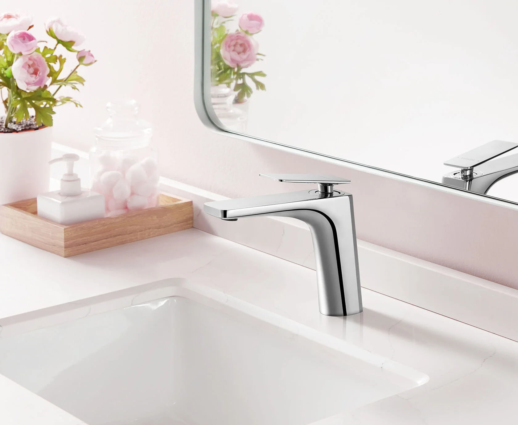 Смеситель для раковины ARROW AMP11856 , хром