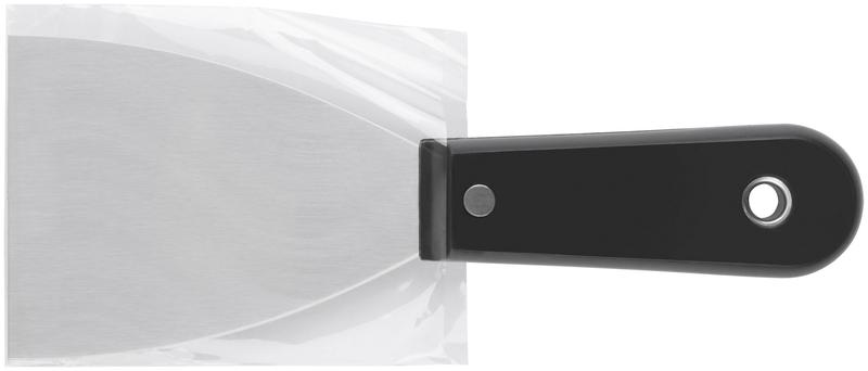 Шпатель с пластиковой ручкой полированный 3дюйм (75мм) FIT 06280