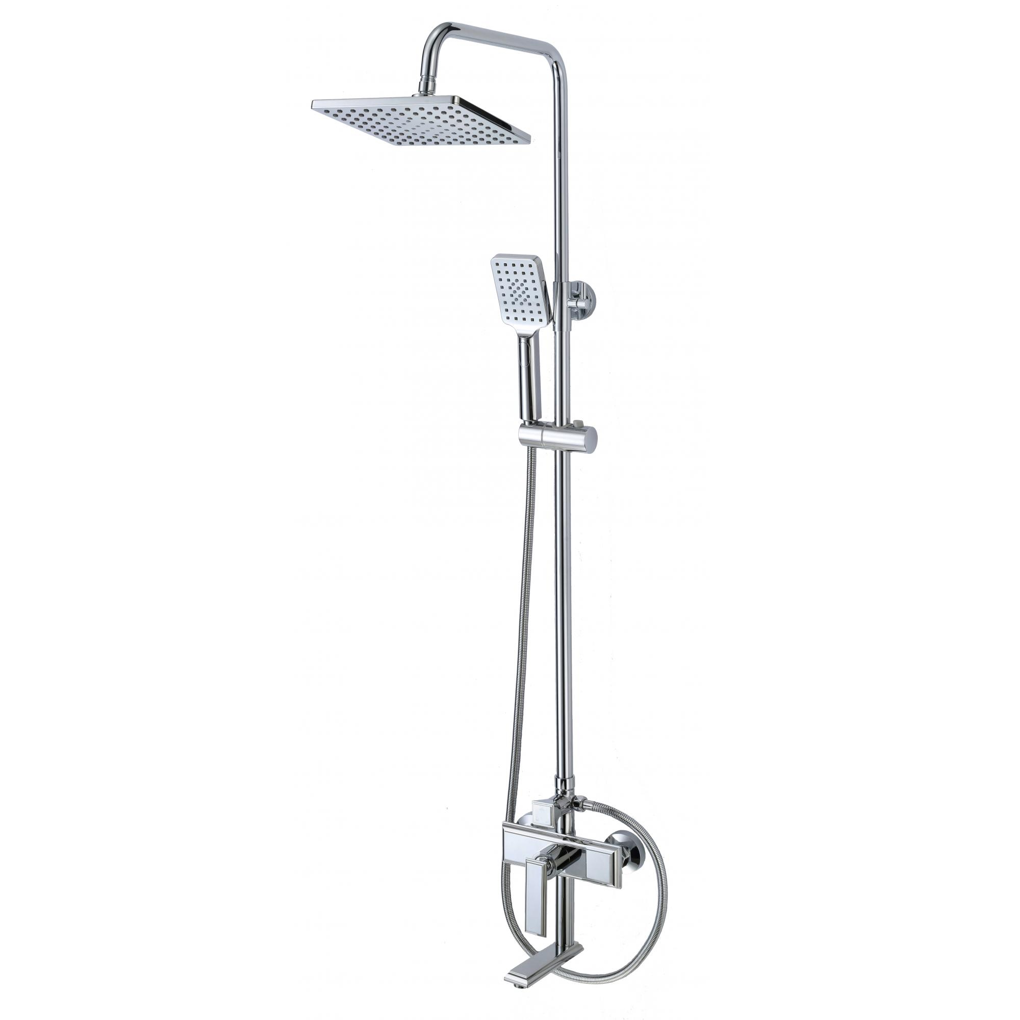 Душевая система Savol S-600108T, хром