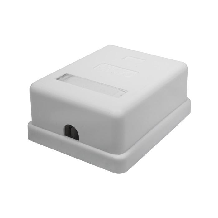 Розетка компьютерная 8P8C RJ-45 UTP кат.5E 1 порт (DIY) SUPRLAN 10-0307-1