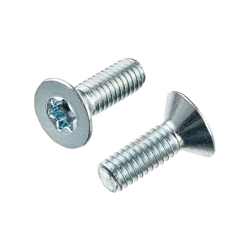 Винт с потайной головкой М4х10 DIN 965 оцинк. (уп.10шт) Tech-Krep/Zitar 102988