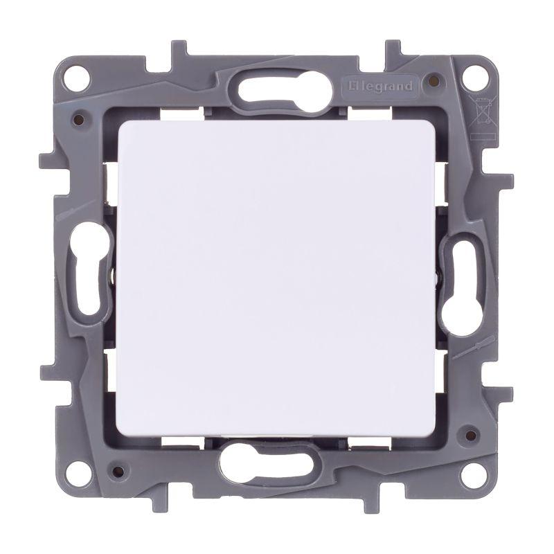 Переключатель перекрестный 1-кл. Etika 250В 10AX винт. зажимы бел. IEK 672249