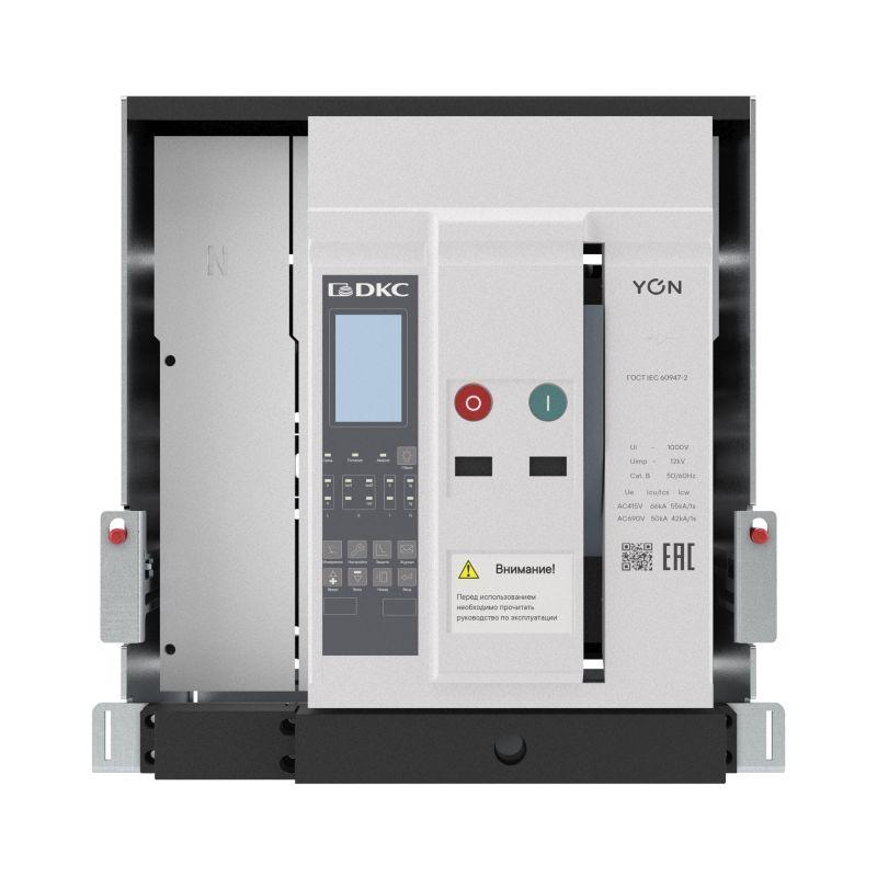 Выключатель автоматический воздушный 4P 800А 66кА pro ANX08N расцепитель ETE выкатн. горизонт./вертикал. подключение YON ANX08NS4DH622200K