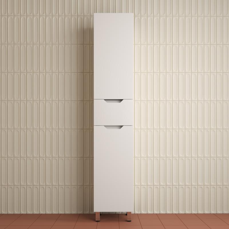 Пенал "Остин" 360 см напольный 1 ящик белый эмаль PLUS