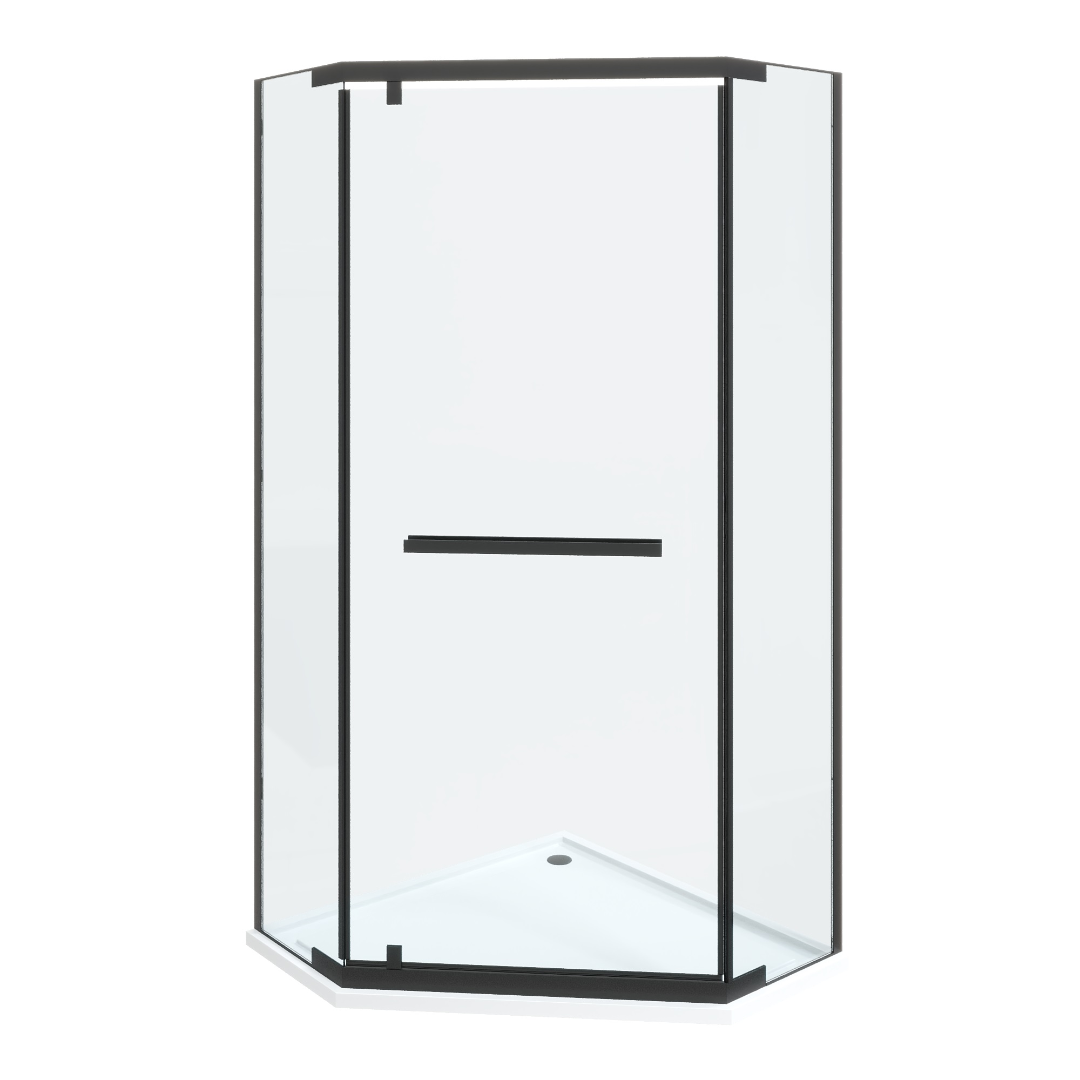 Ограждение CHIKA ZP101B душевое Ceruttispa без поддона (100x100x195)