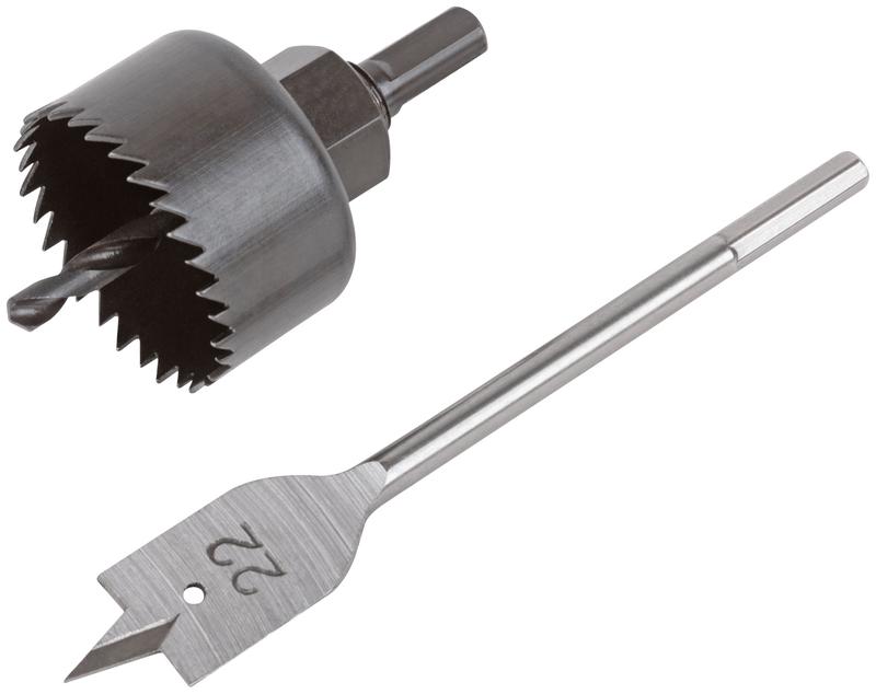 Набор сверл для замков 22/48мм (3 предмета) КУРС 36348