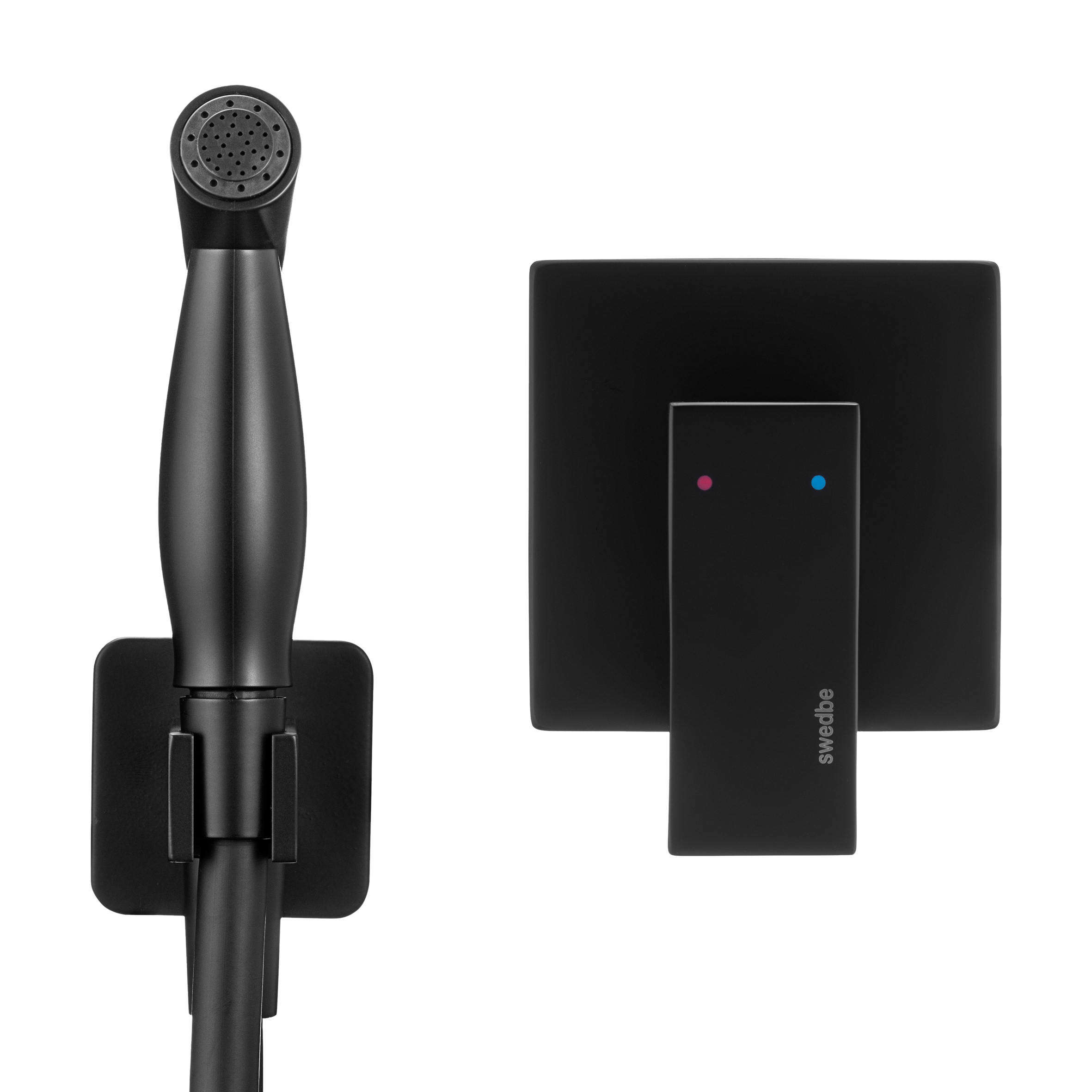 Гигиенический набор со встраиваемым смесителем Swedbe Platta 5549B