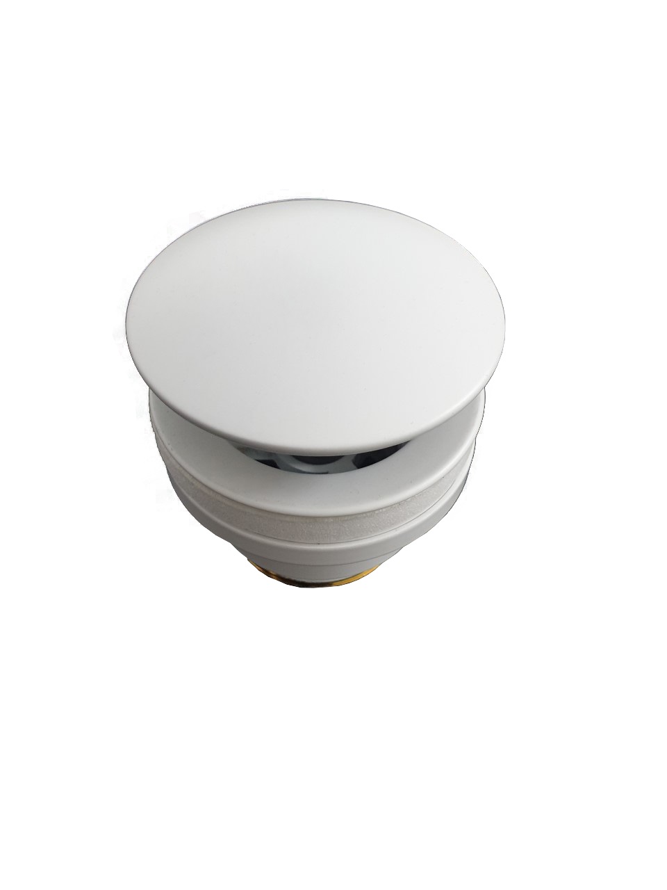 Универсальный донный клапан клик-клак 1 1/4" из латуни Paffoni ZSCA050BO Белый матовый