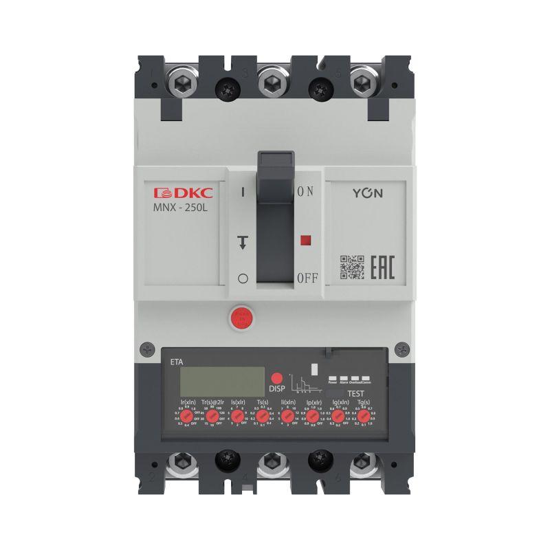 Выключатель автоматический 3P 40А 70кА pro MNX250L при AC415V расцепитель ETA YON MNX250L3PETA0040