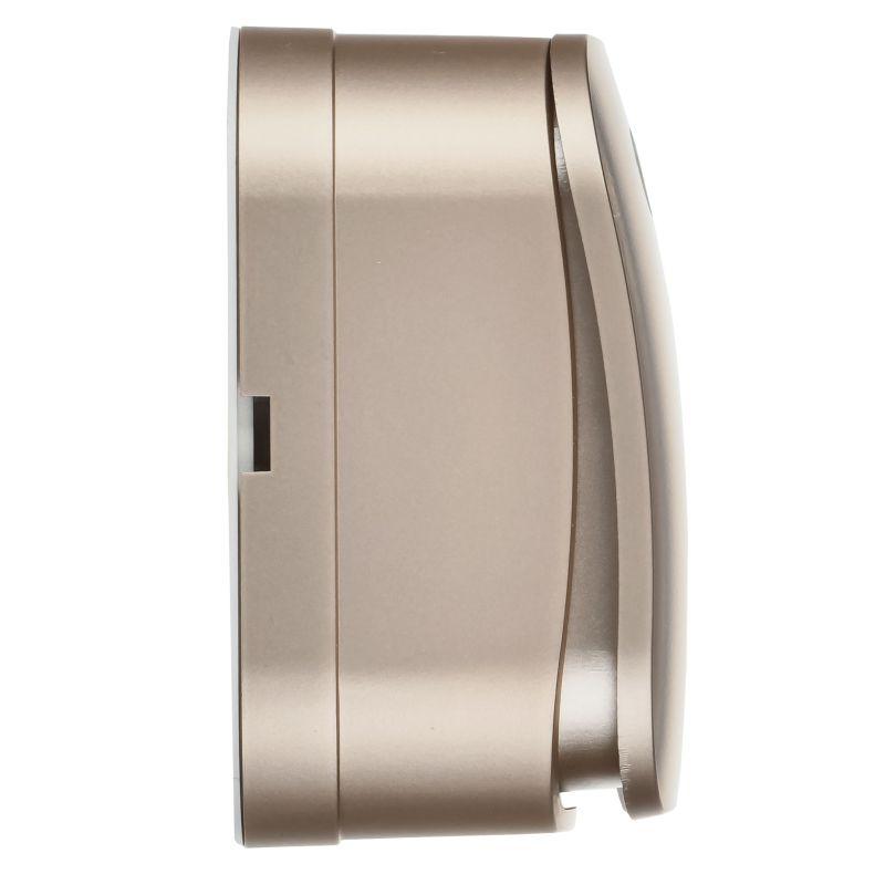 Выключатель проходной 1-кл. ОП GLORY ВСп10-1-0-ХШм 10А шампань матов. IEK EVH12-K37M-10