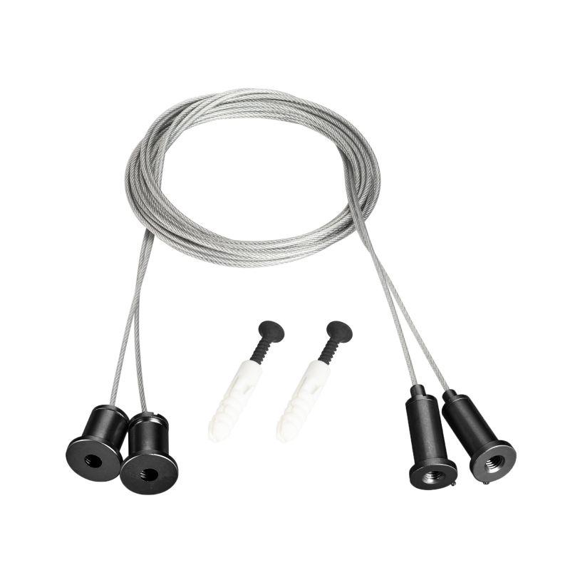 Подвес MOONLIGHT-HR-LIFT-D25 Black металл (комплект) Arlight 048370