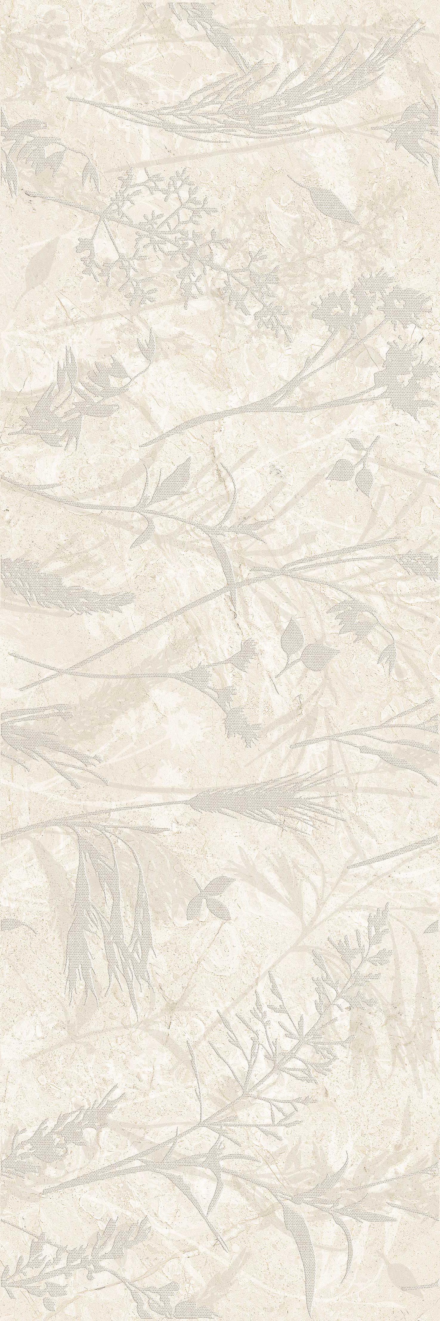 Вставка Royal Sand Vetro Ivory W\DEC M 25х75 NR Mat 1