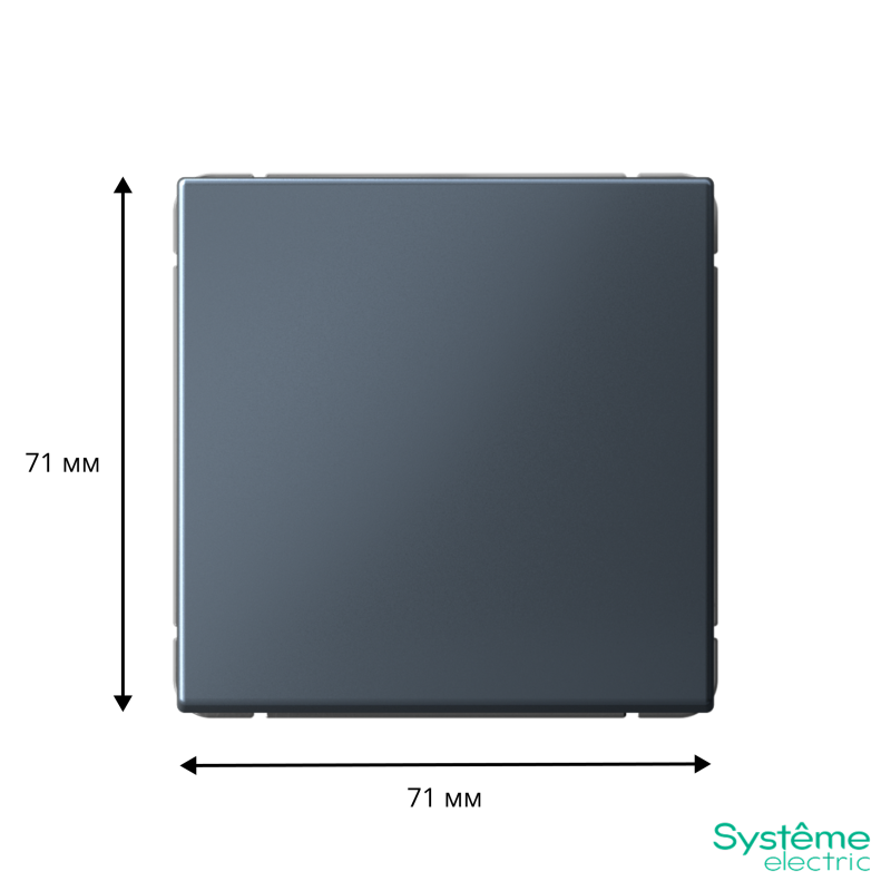 Переключатель перекрестный ArtGallery 10AX быстрозажим. клем. механизм грифель SE GAL000771S