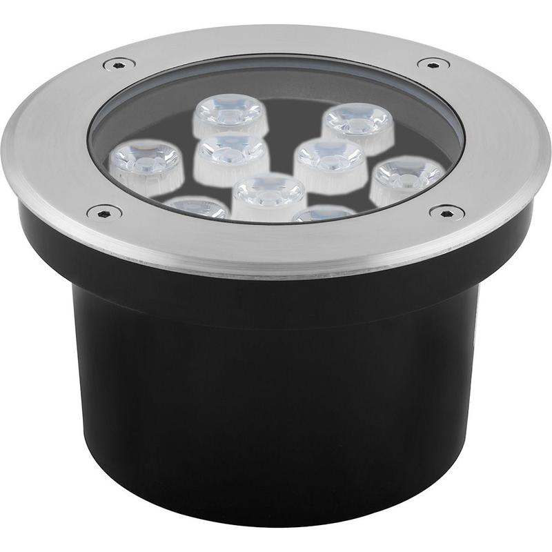 Светильник тротуарный 9LED 640хH90мм внутренний диаметр: 110мм IP 67 SP4113 FERON 32019