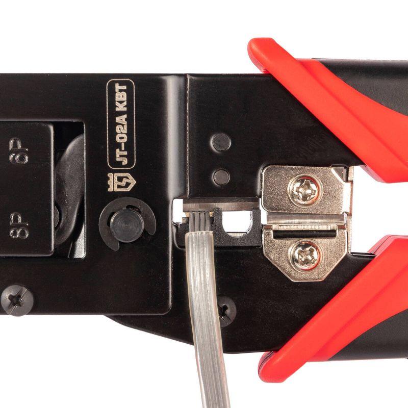 Пресс-клещи для RJ разъемов JT-02A МАСТЕР КВТ 101929