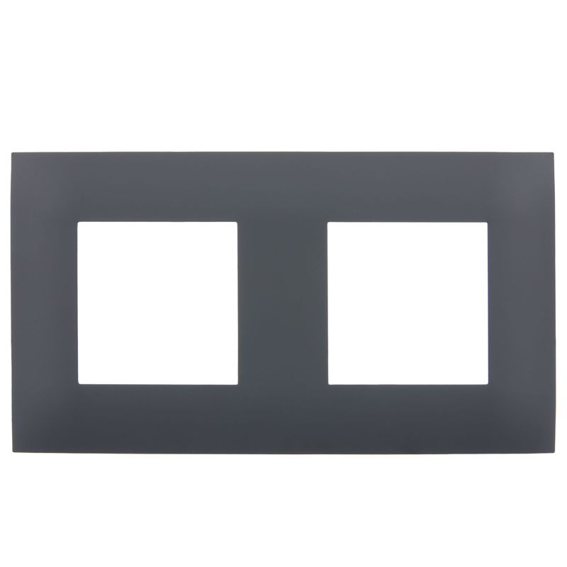 Рамка 2-м SKANDY SK-F02G графит IEK SK-M22-K53