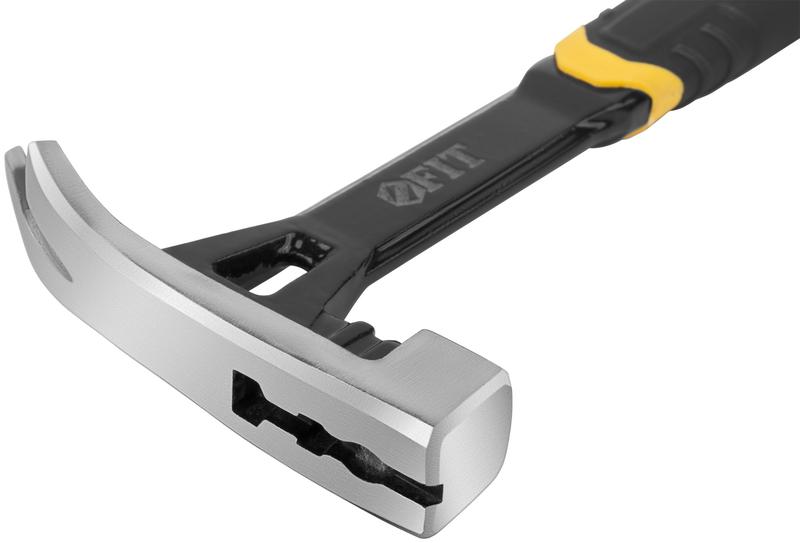 Молоток кровельщика Профи 600г цельнометал. FIT 44530