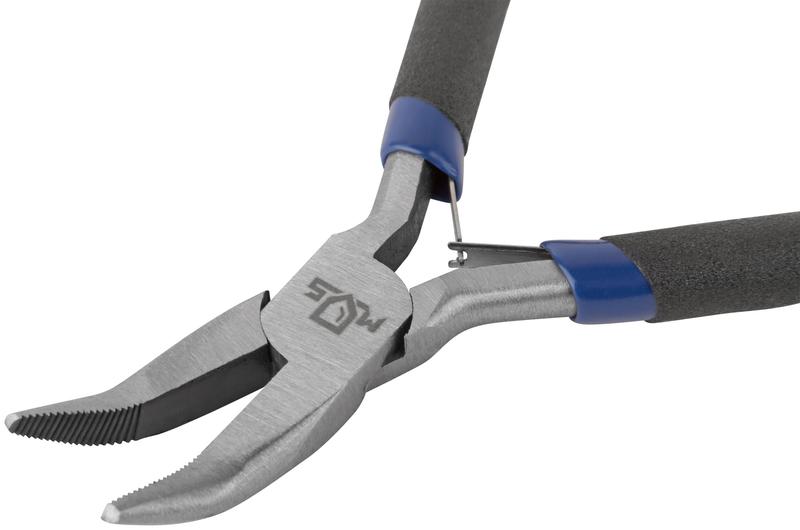 Утконос "мини" син. ручки 125мм MOS 51683М