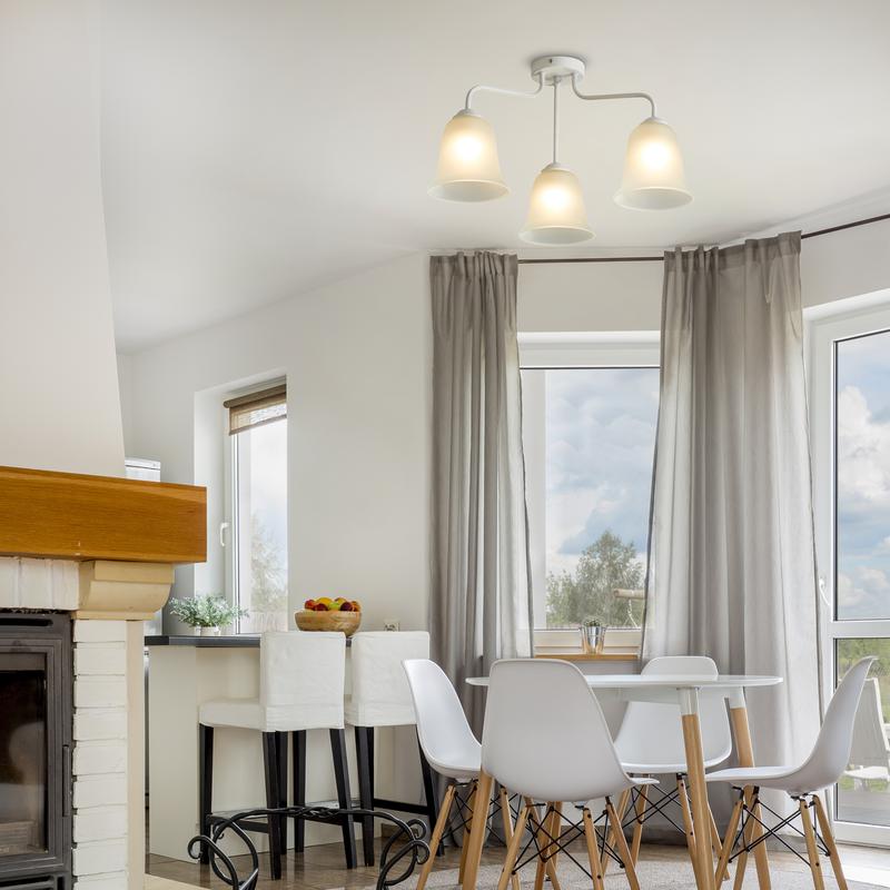 Светильник потолочный Bells 3х60Вт E27 IP20 Freya FR5448CL-03W