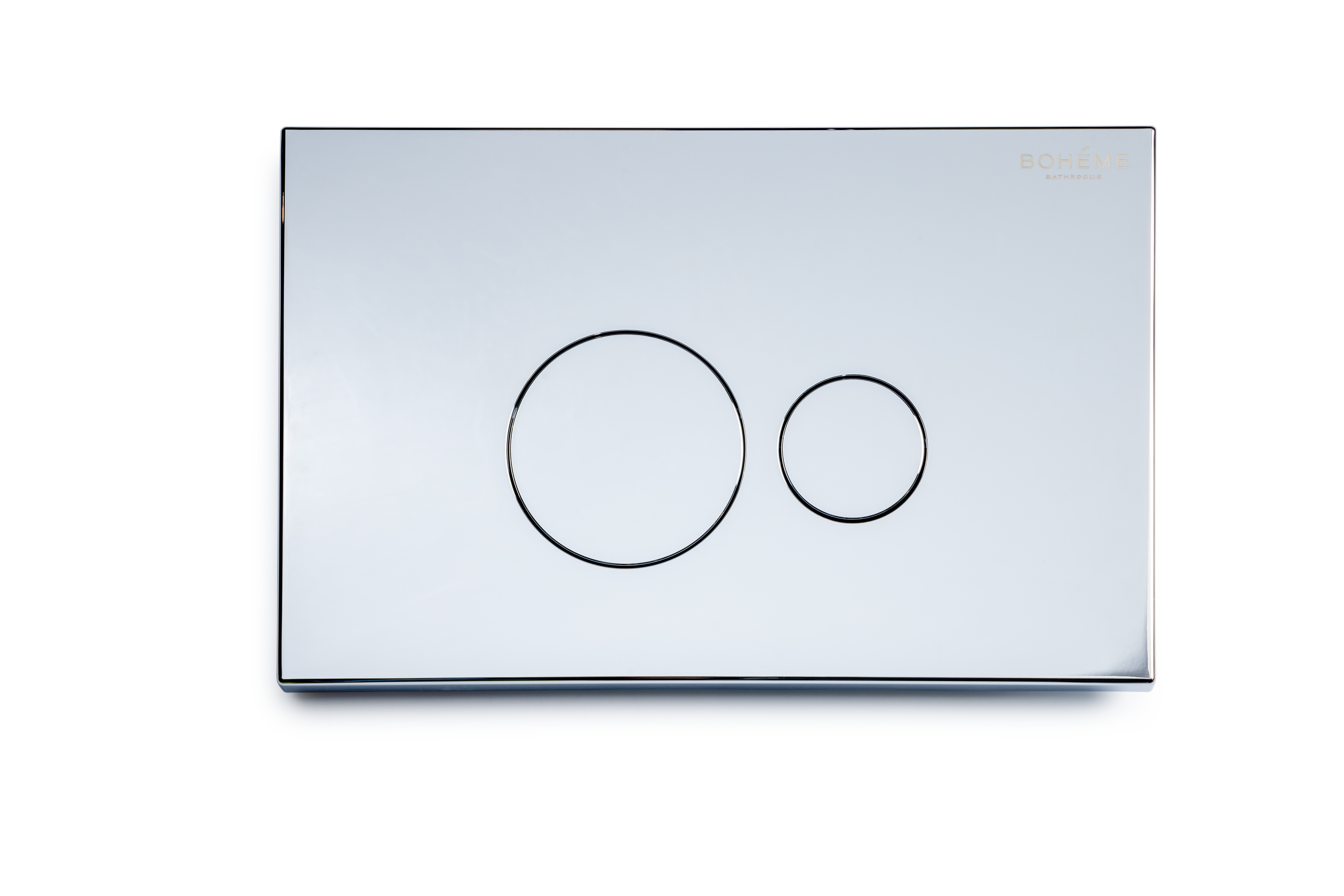 Кнопка для инсталляции Boheme, пластик WHITE