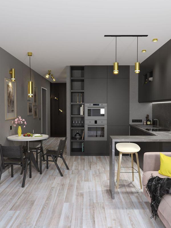 Светильник 4006 GU10 настенно-потолочный золото IEK LT-USB0-4006-GU10-1-K22