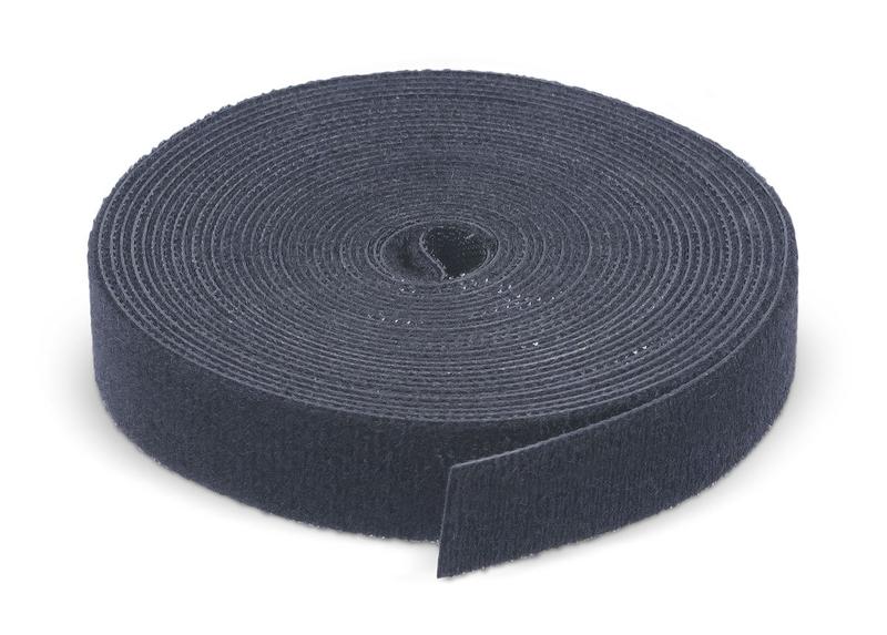 Лента-липучка ROL-5х16-BK 16х5000мм черн. (рулон) Cabeus 9376c