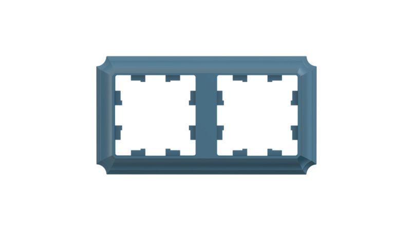 Рамка 2-м AtlasDesign Antique универс. изумруд. SE ATN100802