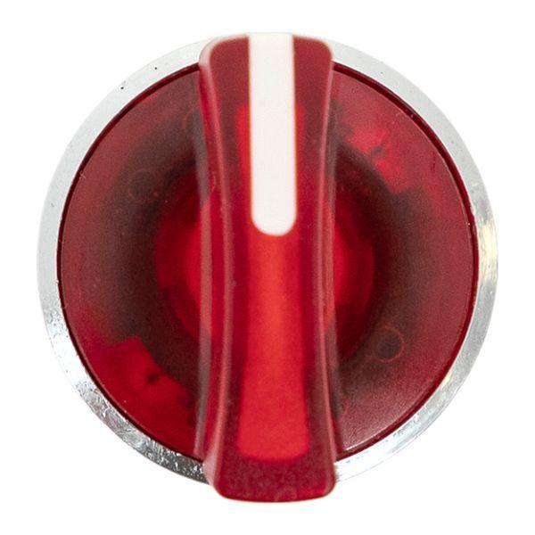 Механизм переключателя исполнительный XB4 IP65 на 2 положения с фиксацией с подсветкой с короткой ручкой красн. EKF XB4BD2FL-R-65