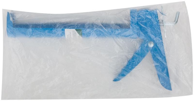 Пистолет для герметика 225мм полукорпусной зубчатый шток FIT 14219