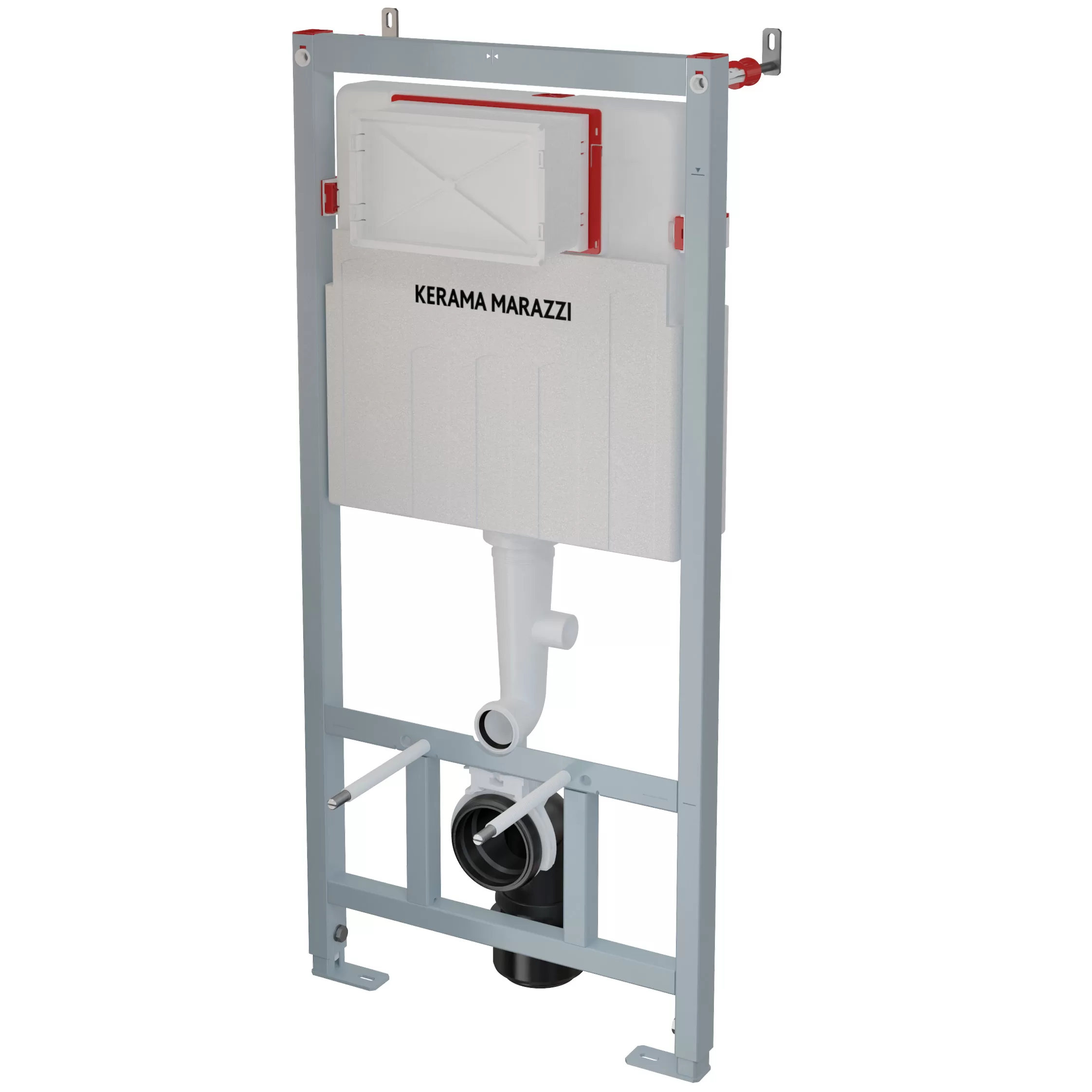 Скрытая система инсталляции для подвесного унитаза