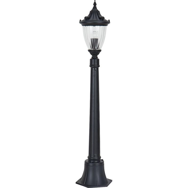 Светильник садово-парковый 60Вт 230В IP44 черн. PL586 FERON 41167