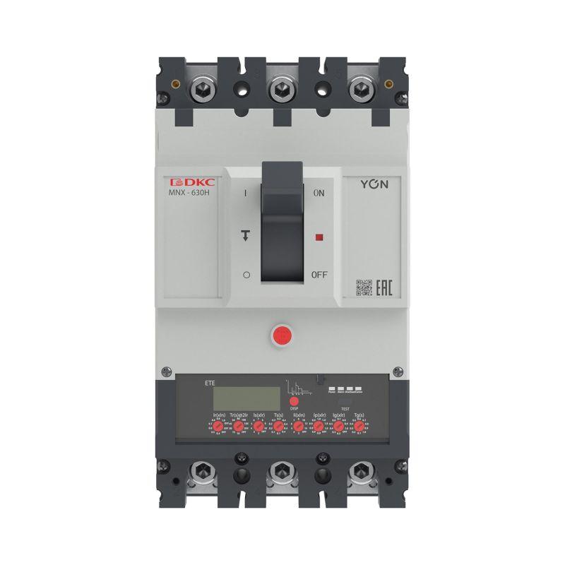 Выключатель автоматический 3P 630А 150кА pro MNX630H при AC415V расцепитель ETE YON MNX630H3PETE0630