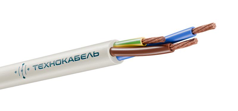 Провод ПВС 3х6 (2х6+1х6) 380В Б (м) Технокабель 00-00148794