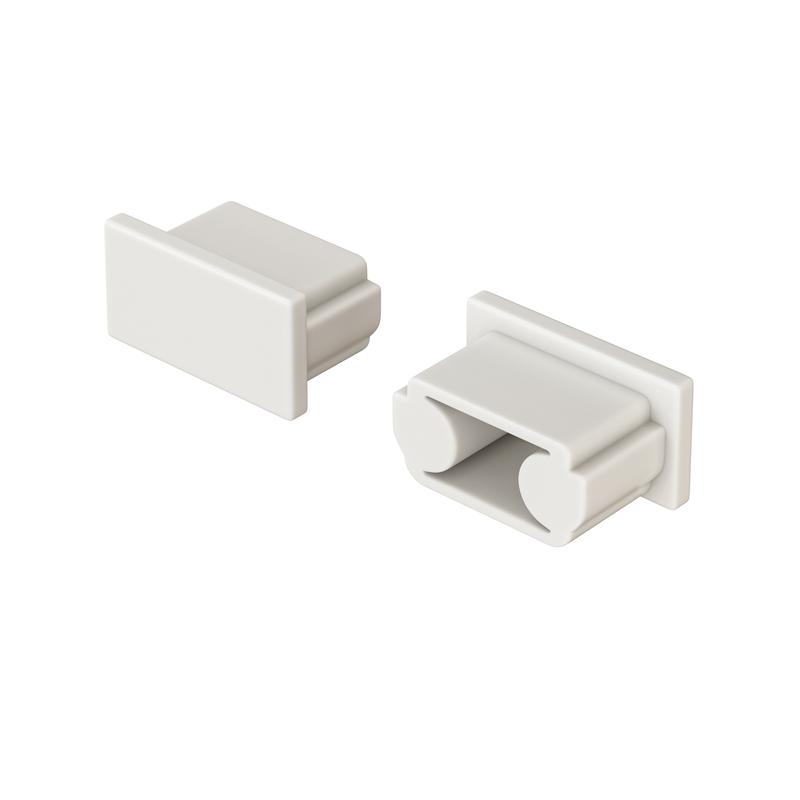 Комплект заглушек для профиля ALM001S-2M (уп.10шт) Maytoni ALM001EC