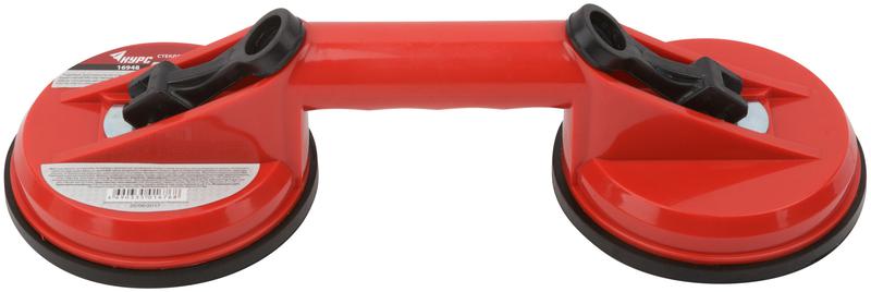 Стеклодомкрат двойной грузоподъемность 80кг пластик. корпус КУРС 16948