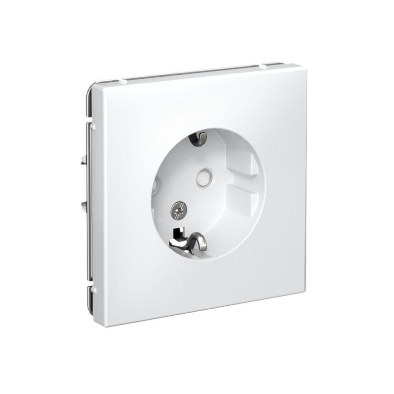 Розетка ArtGallery 16А с заземл. защ. шторки механизм бел. SE GAL000145