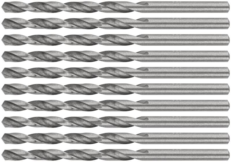 Сверло по металлу HSS полированные 3.0мм (уп.10шт) FIT 33730